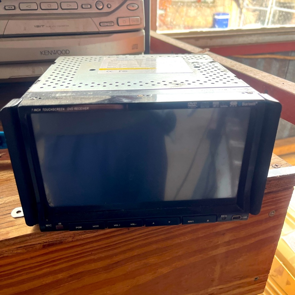 7” in dash touch screen with Bluetooth and navigation